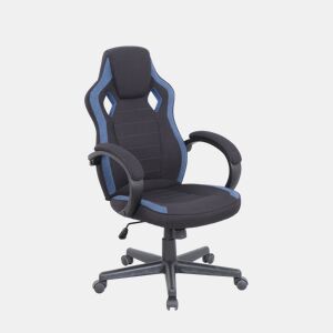 Cadeira gaming GIGI preta e azul