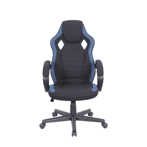 Cadeira gaming GIGI preta e azul