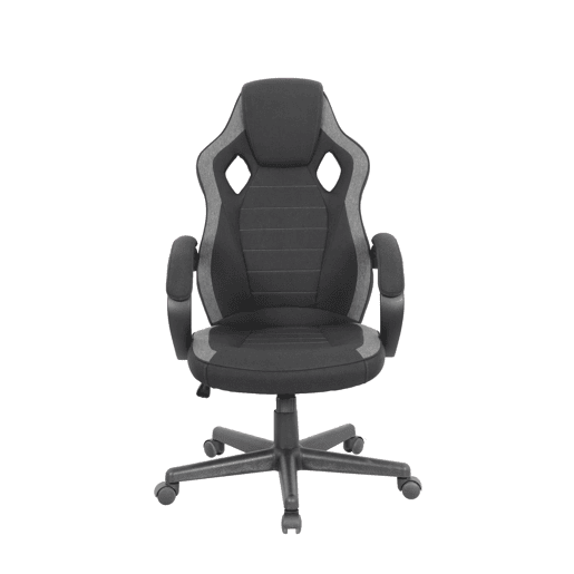 Cadeira gaming GIGI preta e cinza