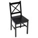 Silla de cocina VALERY Silla de cocina VALERY Negro