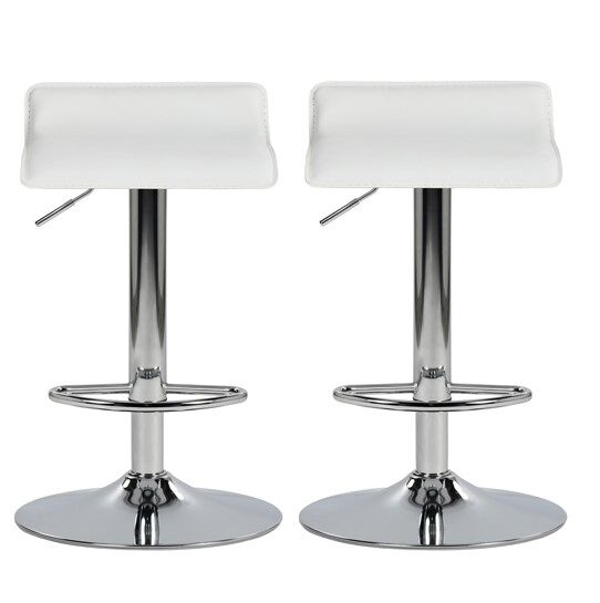 Pack de 2 de taburetes ajustables KENY