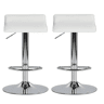 Conjunto de 2 bancos ajustáveis KENY brancos
