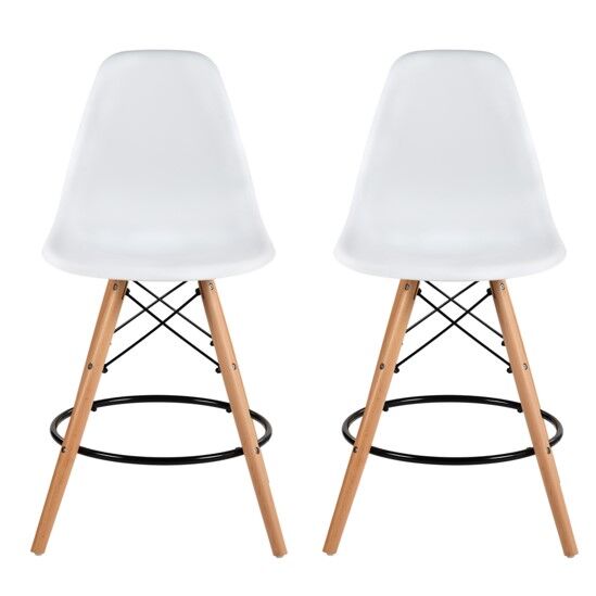 Pack de 2 de taburetes altos PARIS 107cm 