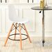 Pack de 2 de taburetes altos PARIS 107cm Pack de 2 de taburetes altos PARIS 107cm Blanco