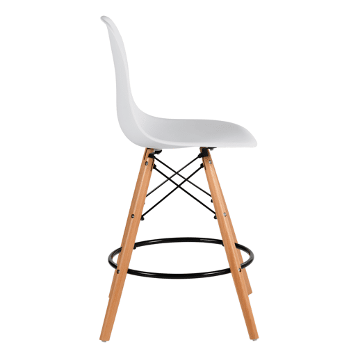 Conjunto de 2 de bancos médios PARIS 97cm branco Conjunto de 2 de bancos médios PARIS 97cm branco
