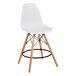 Pack de 2 de taburetes altos PARIS 107cm Pack de 2 de taburetes altos PARIS 107cm Blanco