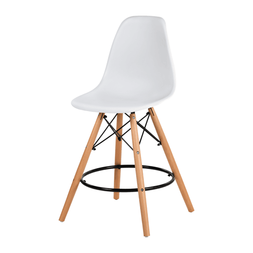 Conjunto de 2 de bancos médios PARIS 97cm branco Conjunto de 2 de bancos médios PARIS 97cm branco