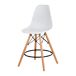 Pack de 2 de taburetes altos PARIS 107cm Pack de 2 de taburetes altos PARIS 107cm Blanco