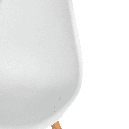 Conjunto de 2 de bancos altos PARIS 107cm branco Conjunto de 2 de bancos altos PARIS 107cm branco