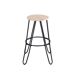 Taburete de bar LARS madera natural Taburete de bar LARS madera natural Natural
