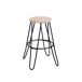 Taburete de bar LARS madera natural Taburete de bar LARS madera natural Natural