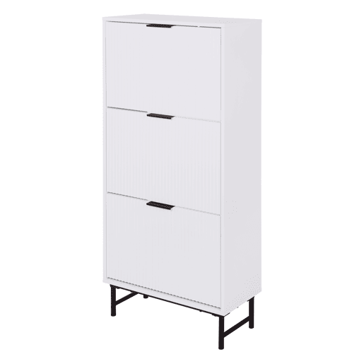 Sapateira WAVES 131x60x25cm cor branco