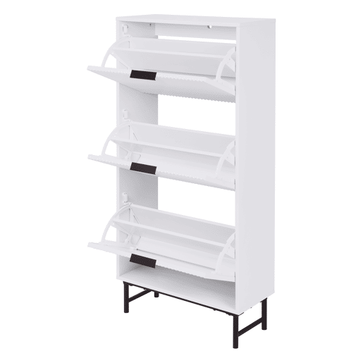 Sapateira WAVES 131x60x25cm cor branco