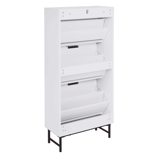 Sapateira WAVES 131x60x25cm cor branco