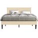 Cama NIGHT DREAM 140x190cm color beige Cama NIGHT DREAM 140x190cm color beige Beige