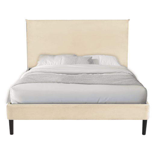 Cama NIGHT DREAM 140x190cm cor bege