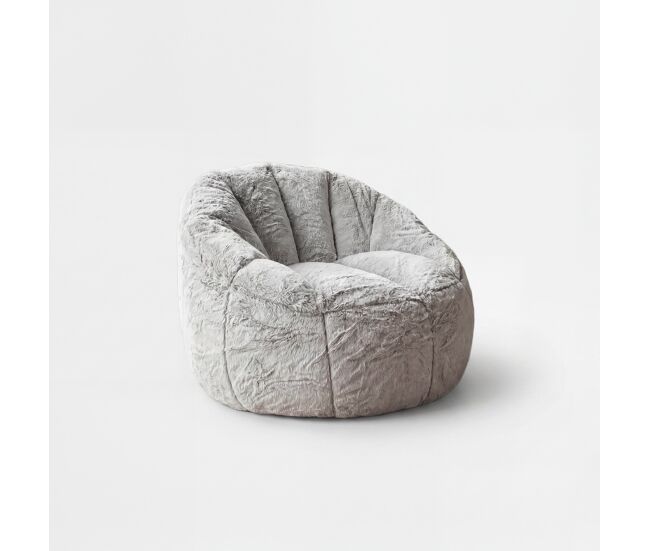 Puff rabbit poltrona 70x80x67cm color blanco