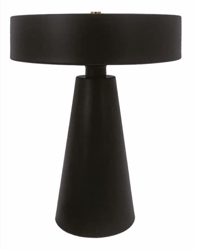 Lámpara sobremesa TIMARU negro marca ECOANYA