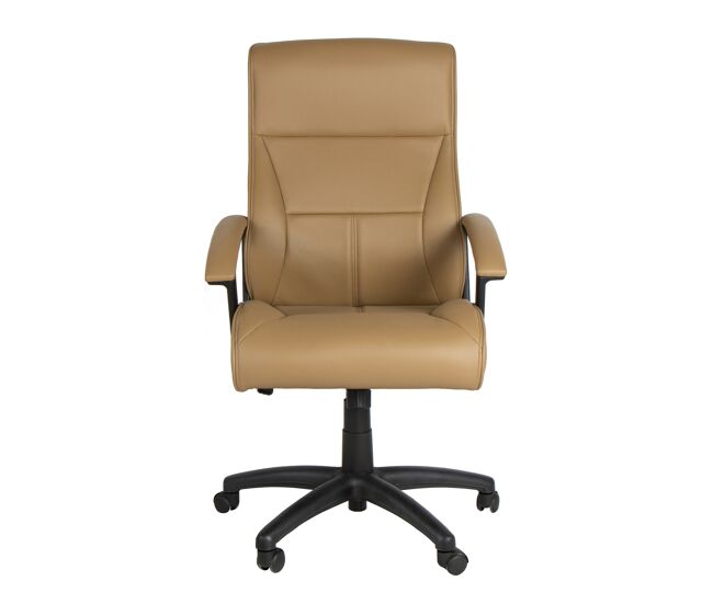 Silla de oficina melman color marrón