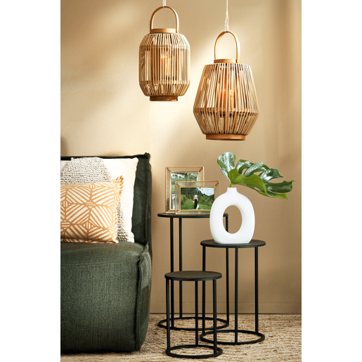 Lanterna decorativa HURACAN 37x31cm marca CONFORAMA