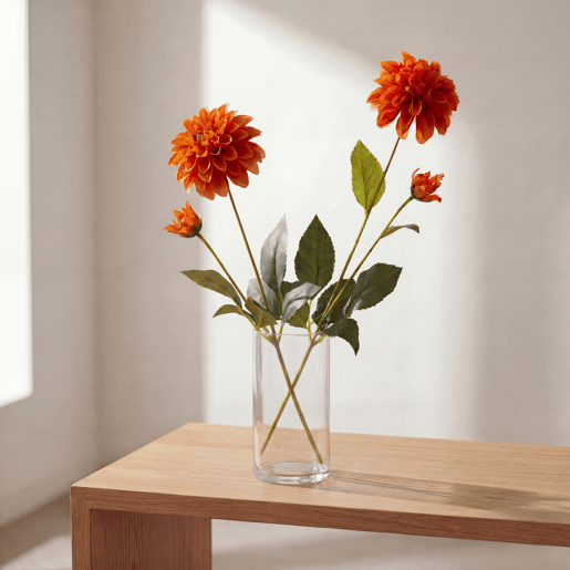 Planta floral DAHLIA 66cm marca CONFORAMA