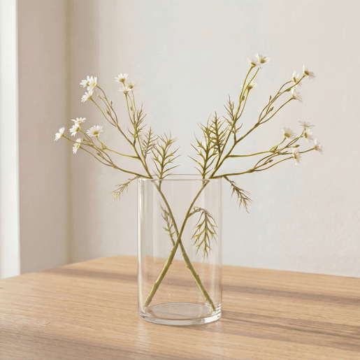 Planta floral DAISY crema 71cm marca CONFORAMA