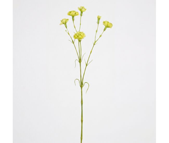 Planta floral carnation verde 66cm marca conforama