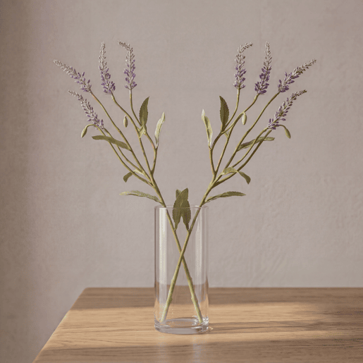 Planta floral LAVANDA 68cm marca CONFORAMA