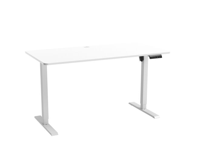 Escritorio pinky elevable blanco