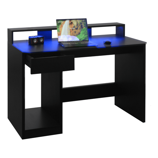 Secretária gaming ROCKET cor preto
