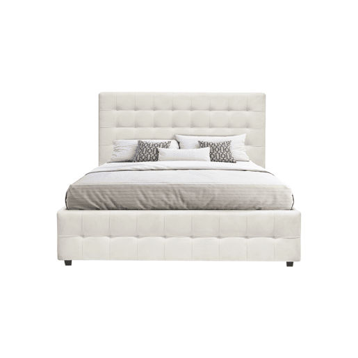 Cama SUNSET 150x190cm cor marfim