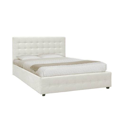 Cama SUNSET 150x190cm cor marfim