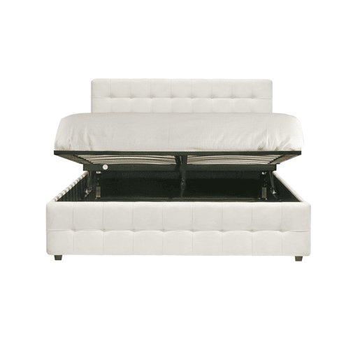 Cama SUNSET 150x190cm cor marfim