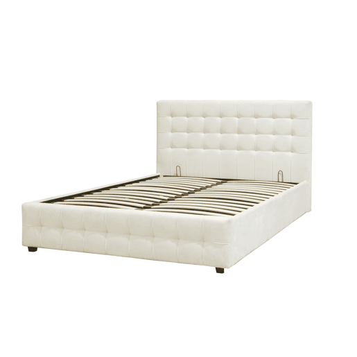 Cama SUNSET 150x190cm cor marfim