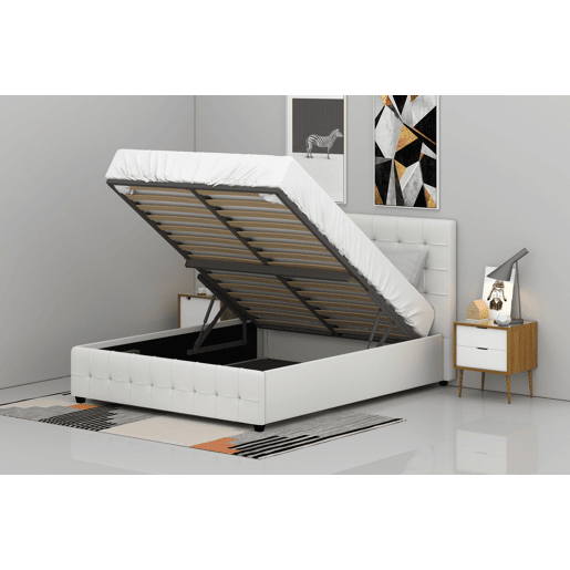 Cama SUNSET 150x190cm cor marfim