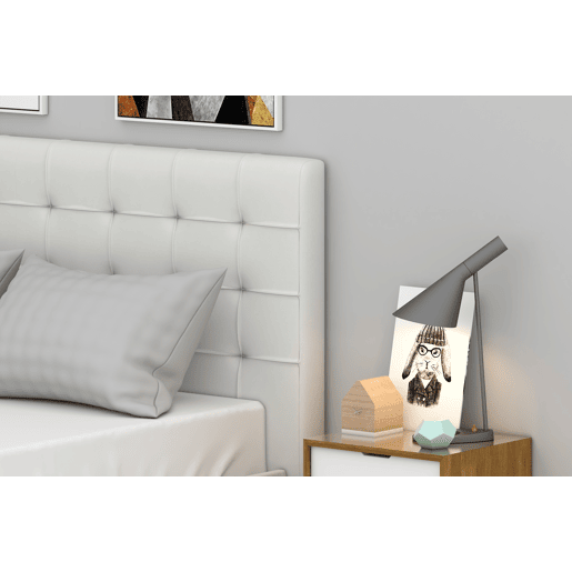 Cama SUNSET 150x190cm cor marfim
