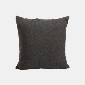 Almofada LISO algodão 45x45cm cinzento escuro