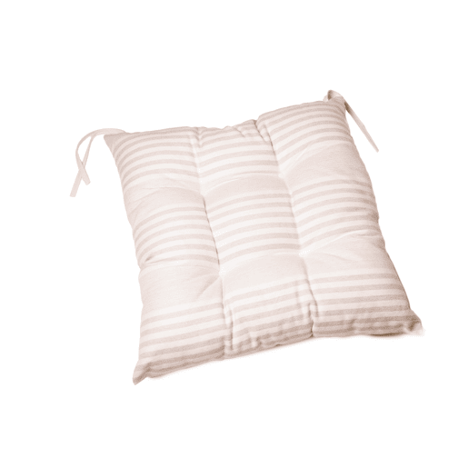 Almofada para cadeira STYLE em algodão 40x40cm cor bege