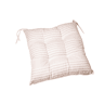 Almofada para cadeira STYLE em algodão 40x40cm cor bege