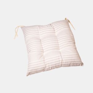 Almofada para cadeira STYLE em algodão 40x40cm cor bege