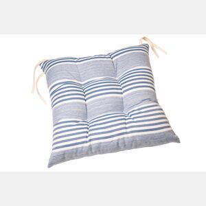 Almofada para cadeira STYLE em algodão 40x40cm cor azul