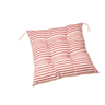 Almofada para cadeira STYLE em algodão 40x40cm cor terra