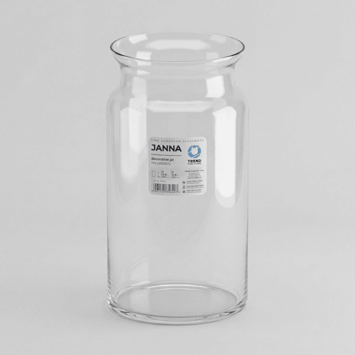 Vaso em vidro JANA 29,5x16x16cm marca TREND GLASS