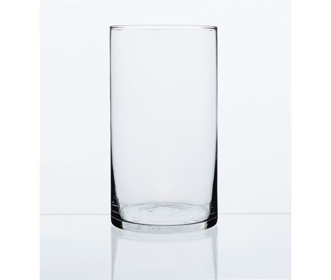 Jarrón magnolia cristal 29x15,8x15,8cm marca trend glass