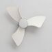 Ventilador techo ASHER aspas led motor DC Ventilador techo ASHER aspas led motor DC Blanco