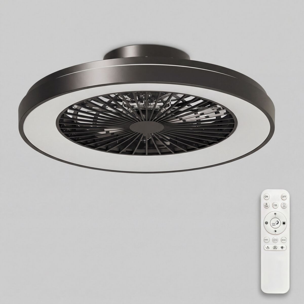 Ventilador techo CALIX retractil led motor DC