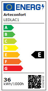 Ventilador techo CALIX retractil led motor DC