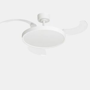 Ventoinha de teto JULIA M retrátil LED com motor DC