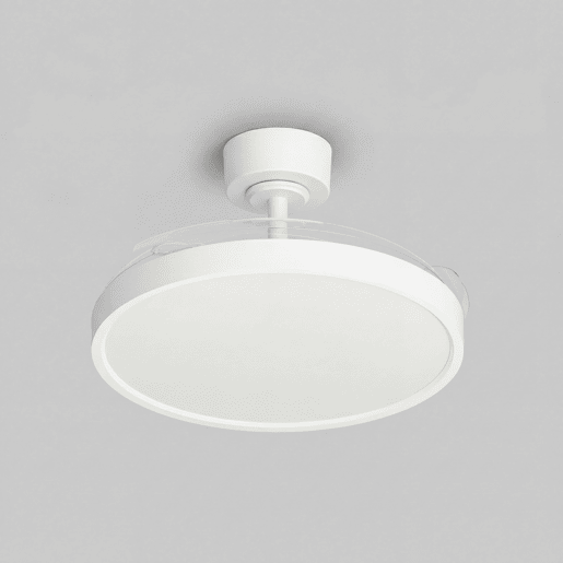 Ventoinha de teto JULIA M retrátil LED com motor DC