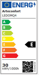 Ventilador techo JULIA M retractil led motor DC